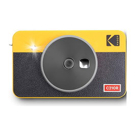 Kodak Mini Shot 2 Retro - Impresora de Cámara 2en1 con Tecnología 4Pass - Para Fotos Instantáneas