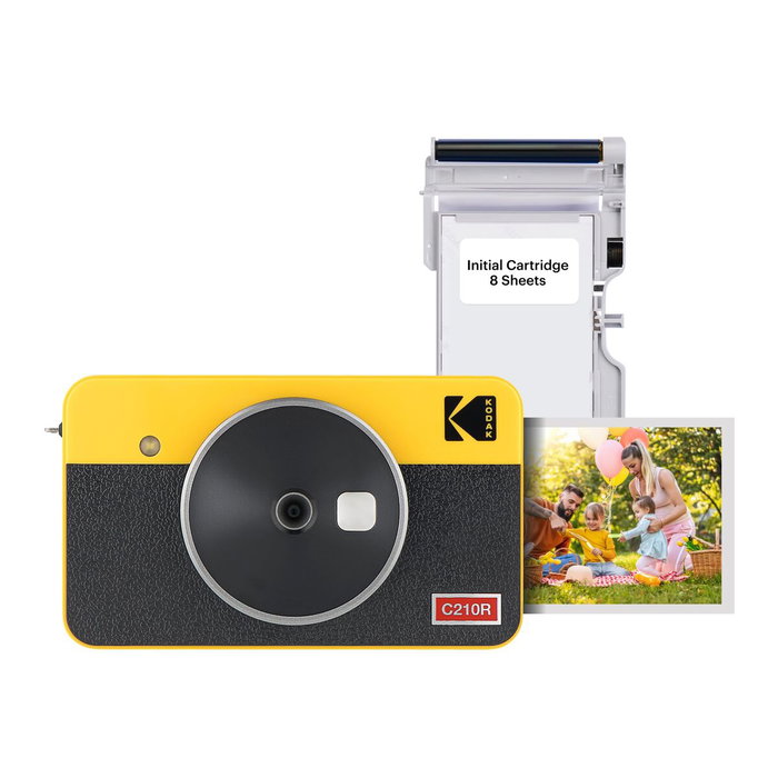 Kodak Mini Shot Combo 2 Retro Amarillo Kodak Mini Shot Combo 2 Retro Amarillo