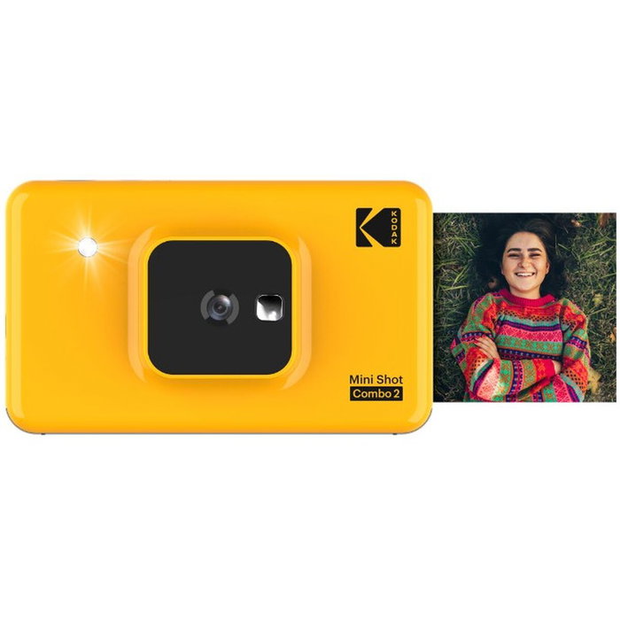 Kodak Mini Shot Combo 2 Retro Amarillo Kodak Mini Shot Combo 2 Retro Amarillo