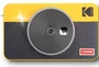 KODAK Mini Shot 2 Instant Camera & Photo Printer 2-in-1 for Credit Card Size Photos, Bluetooth, Yellow - Mini Shot Combo 2 Retro