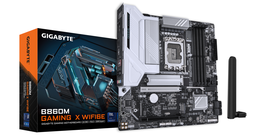 GIGABYTE B860M GAMING X WIFI6E Placa base para CPUs Intel Core Ultra, DDR5 hasta 9200MHz, PCIe 5.0, Wi-Fi 6E, USB 4