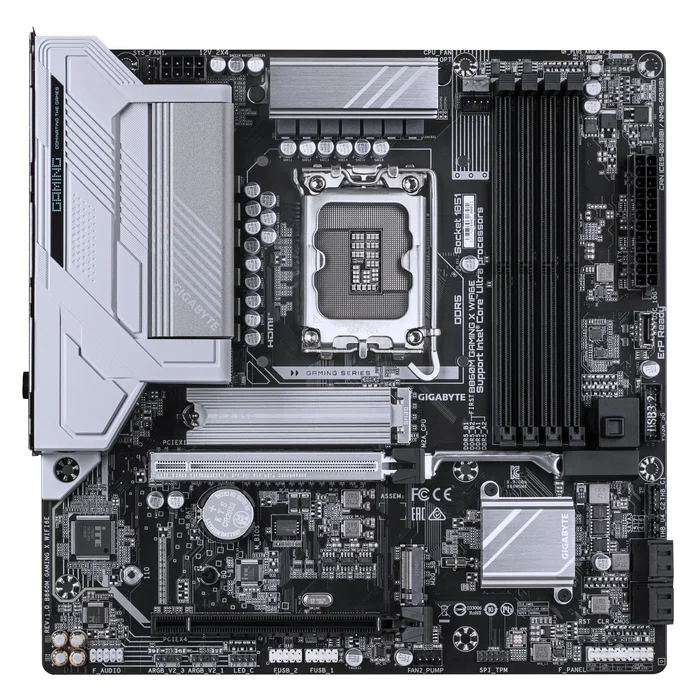 Gigabyte B860M GAMING X WIFI6E Micro ATX DDR5 LGA 1851 Gigabyte B860M GAMING X WIFI6E Micro ATX DDR5 LGA 1851