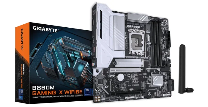 Gigabyte B860M GAMING X WIFI6E Micro ATX DDR5 LGA 1851 Gigabyte B860M GAMING X WIFI6E Micro ATX DDR5 LGA 1851