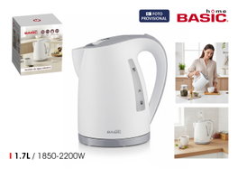 Basic Home Hervidor de Agua 1.7L 2200W