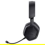 Trust GXT493 Carus Auriculares Gaming Inalámbricos y Alámbricos con Micrófono Boom, Bluetooth 2.4 GHz, USB-C, Batería 20h, Frecuencia 20-20000 Hz, Negro