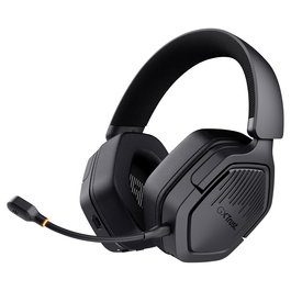 Trust GXT493 Carus Auriculares Gaming Inalámbricos y Alámbricos con Micrófono Boom, Bluetooth 2.4 GHz, USB-C, Batería 20h, Frecuencia 20-20000 Hz, Negro