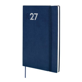 Finocam Agenda Anual 2027 Dynamic Mara con Tapa Flexible Azul