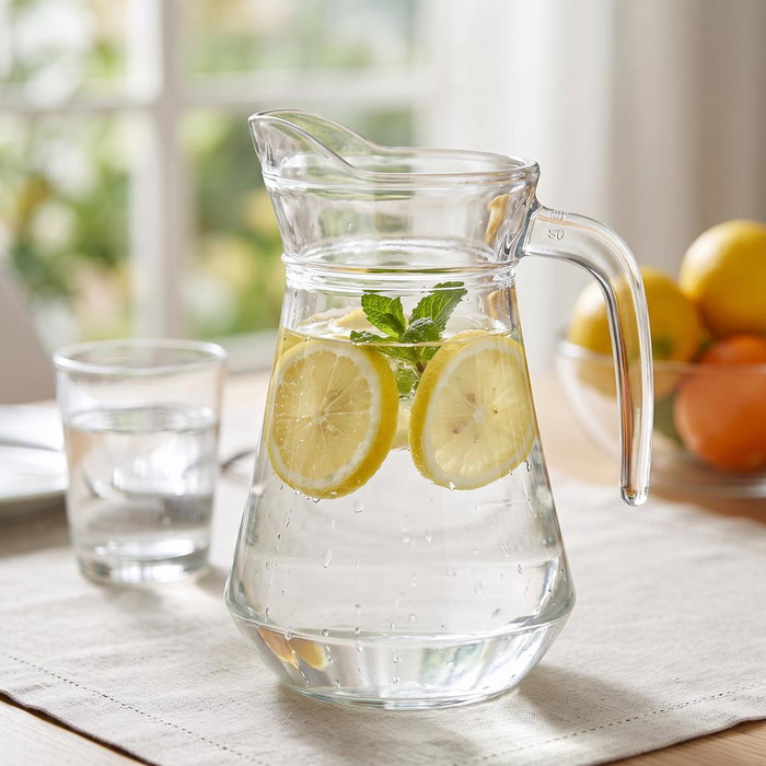 Quid Jarra de Vidrio ISEO 1,6L Transparente