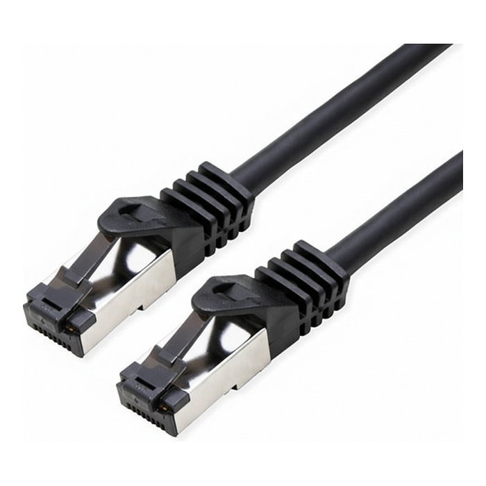 VALUE Cable Ethernet S/FTP Cat.8 (Class I) 1 m negro VALUE Cable Ethernet S/FTP Cat.8 (Class I) 1 m negro