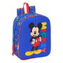 Mochila Escolar Mickey Mouse Clubhouse Today Azul 22 x 27 x 10 cm