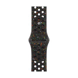 Apple MGC34ZM/A Caja de Carga para Apple Watch, Aluminio Negro Espacial y Fluoroelastómero