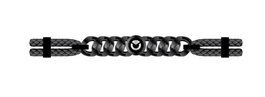Sector Pulsera de Acero Inoxidable Negra para Hombre SZV88