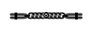 Sector Pulsera de Acero Inoxidable Negra para Hombre SZV88