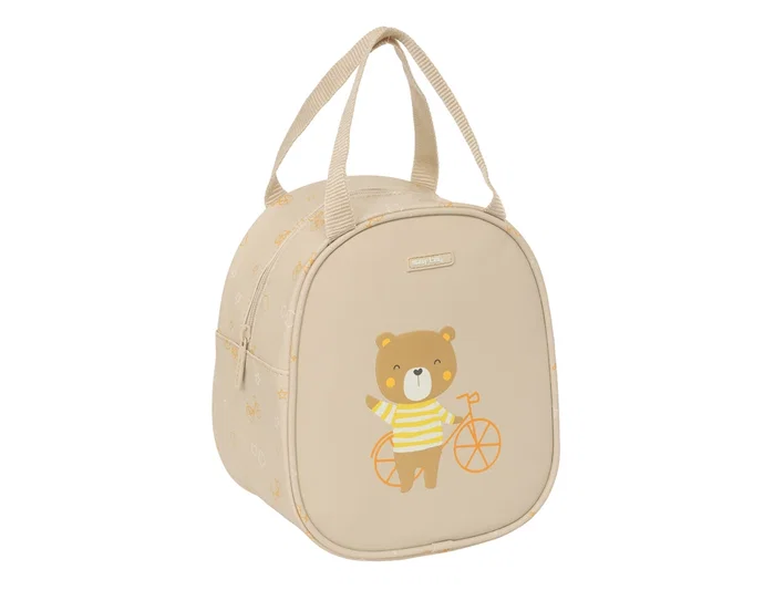 Safta Neceser Preescolar Osito Termo Fácil Limpieza 19x22x14cm