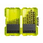 Ryobi Caja de 19 Brocas HSS Metal ø 2-10 mm