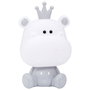 Home Deco Kids Luz Quitamiedos Led Hipopótamo Infantil 100 Leds 1W USB 6500-7000K 15x25cm