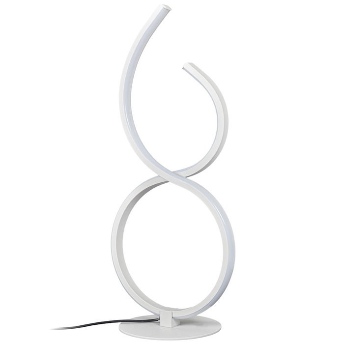 Home Deco Factory Lámpara Led Decorativa Blanca Contemporain