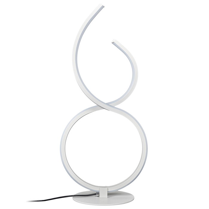 Home Deco Factory Lámpara Led Decorativa Blanca Contemporain