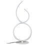 Home Deco Factory Lámpara Led Decorativa Blanca Contemporain