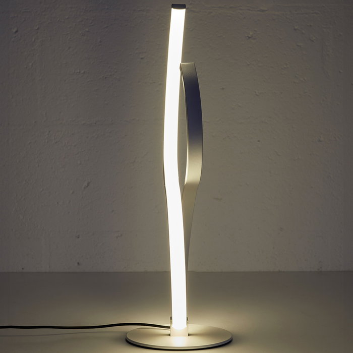 Home Deco Factory Lámpara Led Decorativa Blanca Contemporain