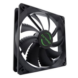Tacens Anima AF12 - Ventilador PC 12 cm (120x120 mm), 9 Aspas, 48.12 CFM, 14 dB, Rodamientos Fluxus, 1.8W, Negro