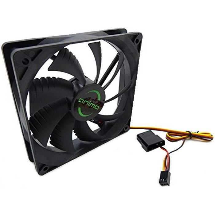 Tacens Anima AF12 Ventilador de caja 120 mm Negro