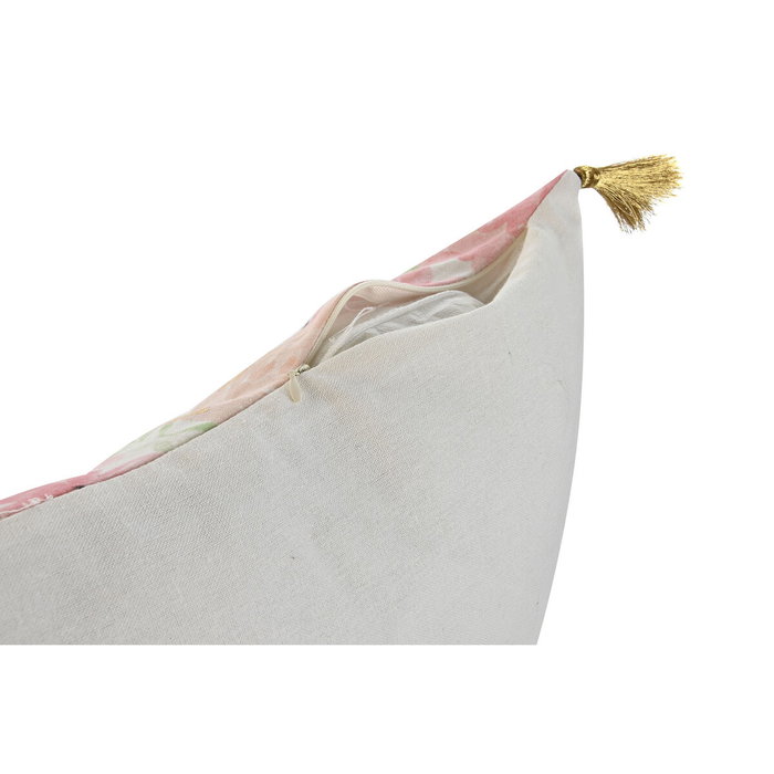 DKD Home Decor Cojín de Algodón Impreso Multicolor Pack de 2