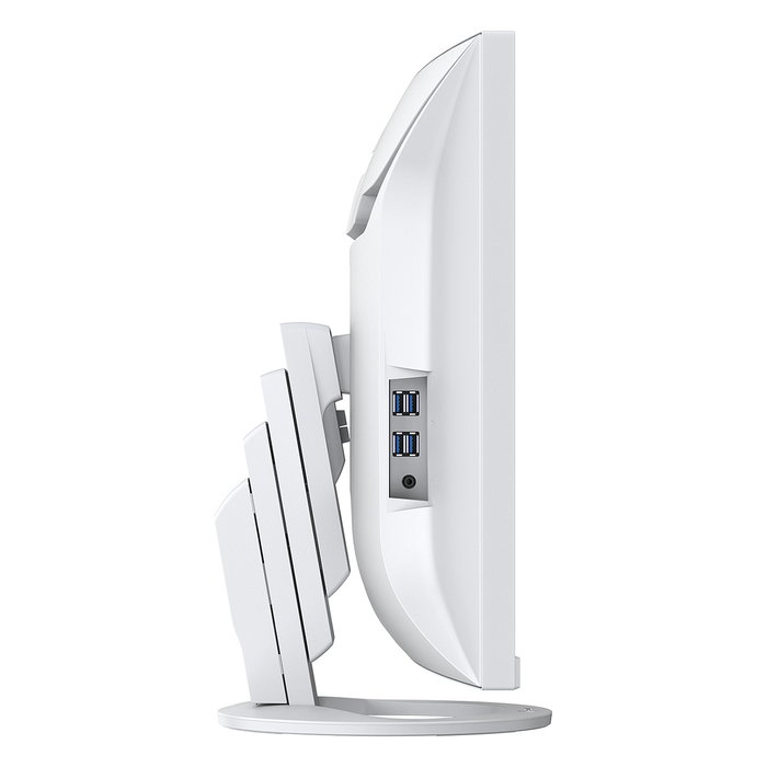 EIZO FlexScan EV3895-WT Monitor 95.3 cm (37.5") IPS Curvo 4K UltraWide 3840x1600 24:10 2300R 60Hz HDMI DP USB-C 85W Altavoces Blanco