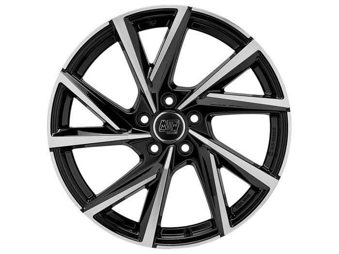 Oz MSW 80-5 7x17 5x112 ET 42 Negro Brillante Pulido Oz MSW 80-5 7x17 5x112 ET 42 Negro Brillante Pulido