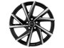 Oz MSW 80-5 7x17 5x112 ET 42 Negro Brillante Pulido