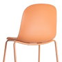 Silla Teja Pp-Metal Contract 46 X 51 X 85 cm (Set de 4)