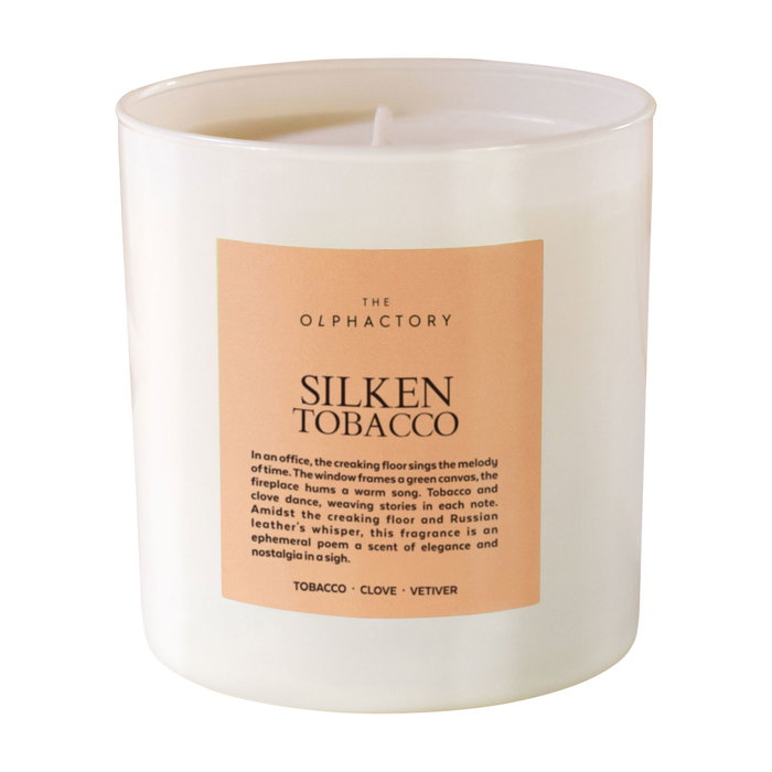 The Olphactory Silken Tobacco Vela aromática 310 g The Olphactory Silken Tobacco Vela aromática 310 g