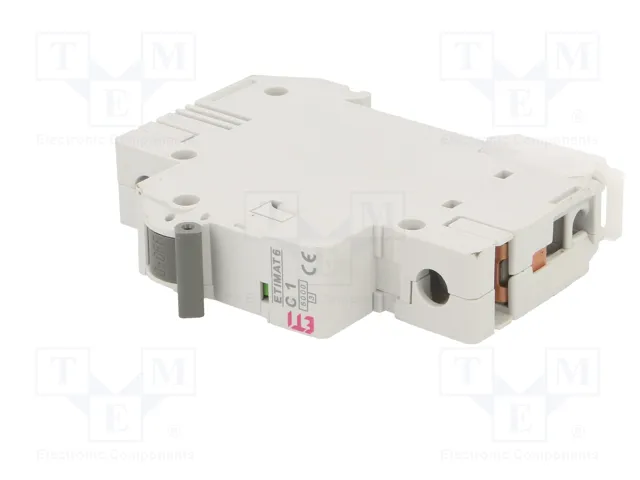 ETI POLAM Interruptor Magnetotérmico ETIMAT 6 1P C1 1A 6kA