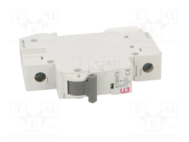 ETI POLAM Interruptor Magnetotérmico ETIMAT 6 1P C1 1A 6kA