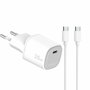 Celly Cargador GaN 25W 1C + Cable USB C a C