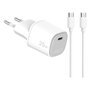 Celly Cargador GaN 25W 1C + Cable USB C a C