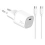 Celly Cargador GaN 25W 1C + Cable USB C a C
