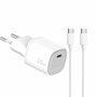 Celly Cargador GaN 25W 1C + Cable USB C a C