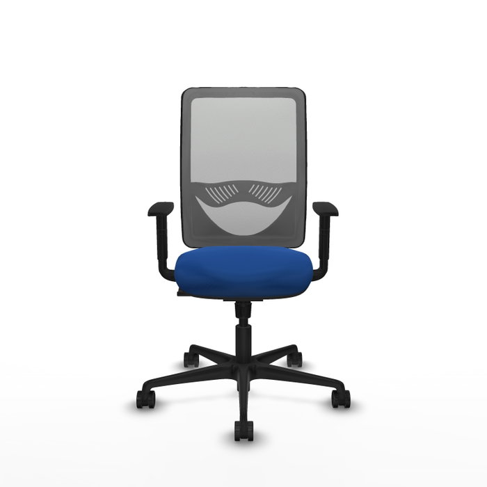 PIQUERAS Y CRESPO Silla de oficina Zulema con mecanismo Sincro, Azul y Gris PIQUERAS Y CRESPO Silla de oficina Zulema con mecanismo Sincro, Azul y Gris