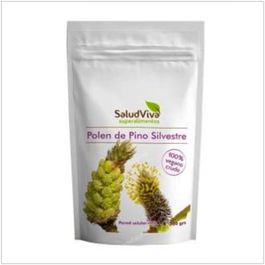 Salud Viva Polen de Pino Silvestre 100gr S/A Vegan Sin Gluten Crudo Orgánico