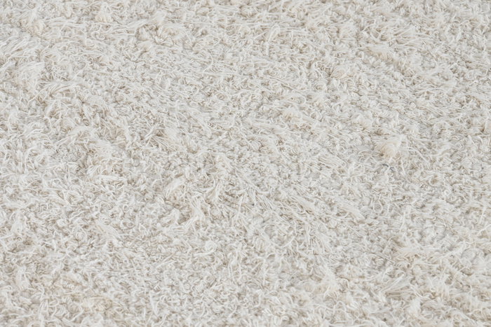 DKD Home Decor Alfombra Cruda Jarapa 240 x 1 x 170 cm de Poliéster y Algodón Reciclado