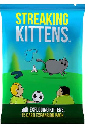 Asmodee Streaking Kittens Expansion Exploding Kittens