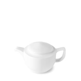 LANGENTHAL TIME Tetera 40 cl (0.4 l) Cerámica Blanca, apta lavavajillas y microondas - Colección Time de Suisse Langenthal