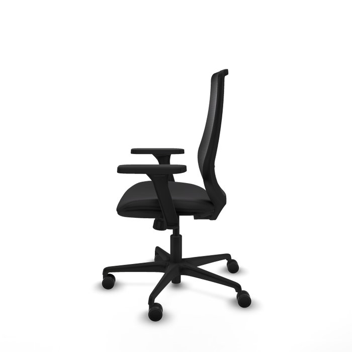 PIQUERAS Y CRESPO Silla de oficina Mardos con mecanismo Sincro y brazos 3D, Negro PIQUERAS Y CRESPO Silla de oficina Mardos con mecanismo Sincro y brazos 3D, Negro