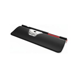 Contour Design RollerMouse Red Plus Ergonómico Inalámbrico Bluetooth USB-C 2800 DPI Ratón de Placa Plata/Negro