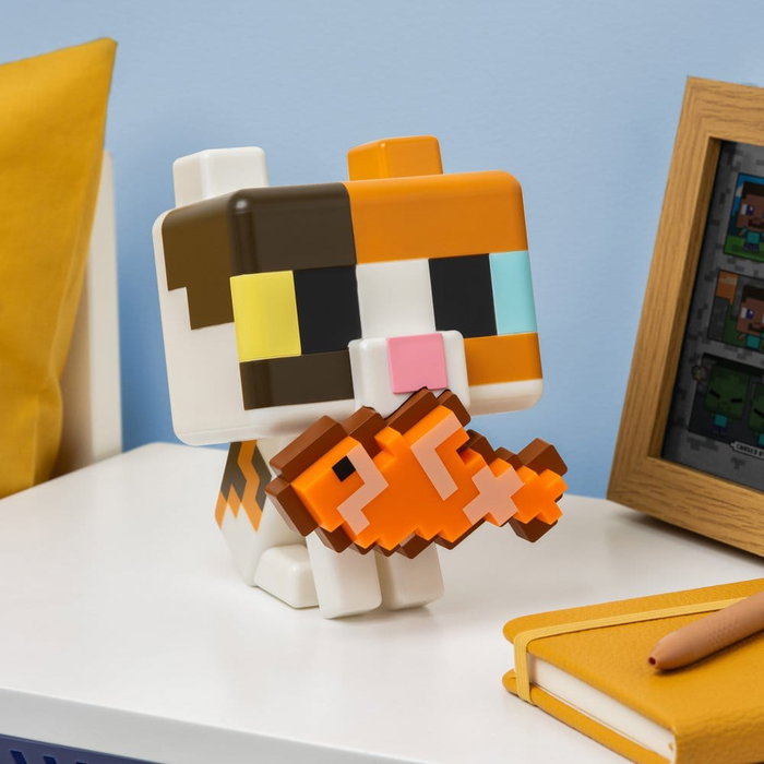 Paladone Products Minecraft Lámpara GloBuddies Cat 15 cm Paladone Products Minecraft Lámpara GloBuddies Cat 15 cm