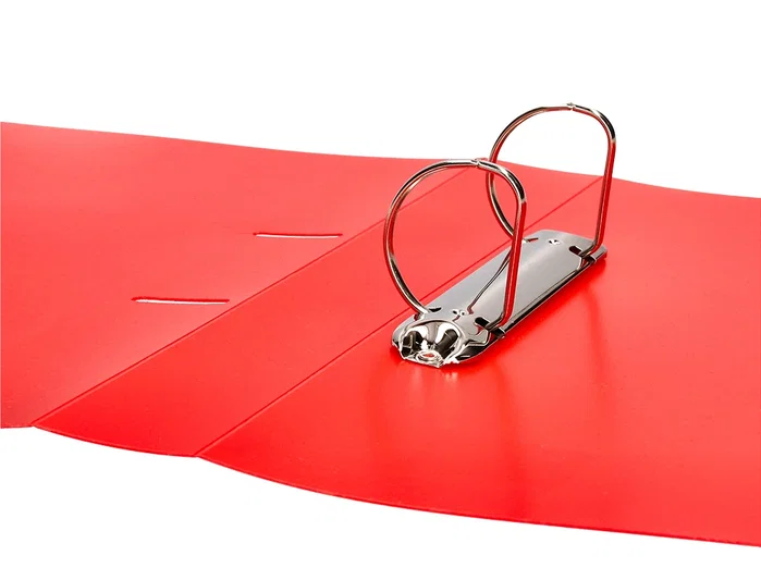 Liderpapel Carpeta de Anillas Mixtas Rojo Translucido DIN A4 Liderpapel Carpeta de Anillas Mixtas Rojo Translucido DIN A4
