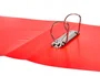 Liderpapel Carpeta de Anillas Mixtas Rojo Translucido DIN A4