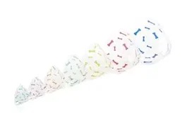 Kruuse Collar Isabelino Bone Turquesa 7,5 cm (10 uds)
