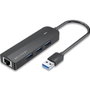 Vention Hub USB 3.0 CHNBB con RJ45 y 3 Puertos USB